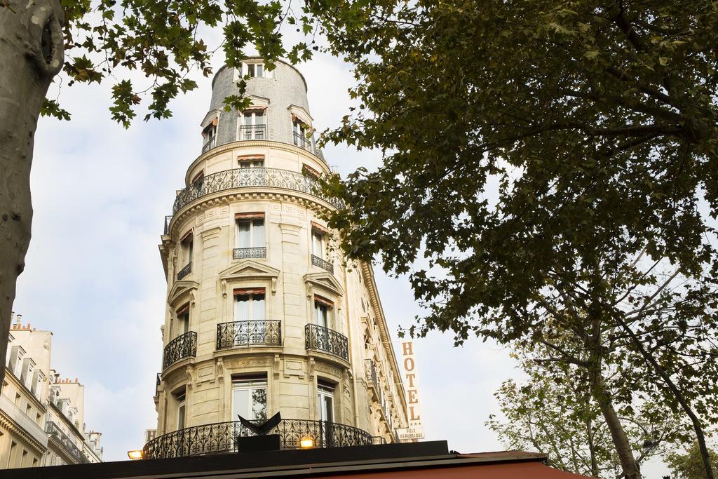 Hotel Paix Republique Париж Екстериор снимка